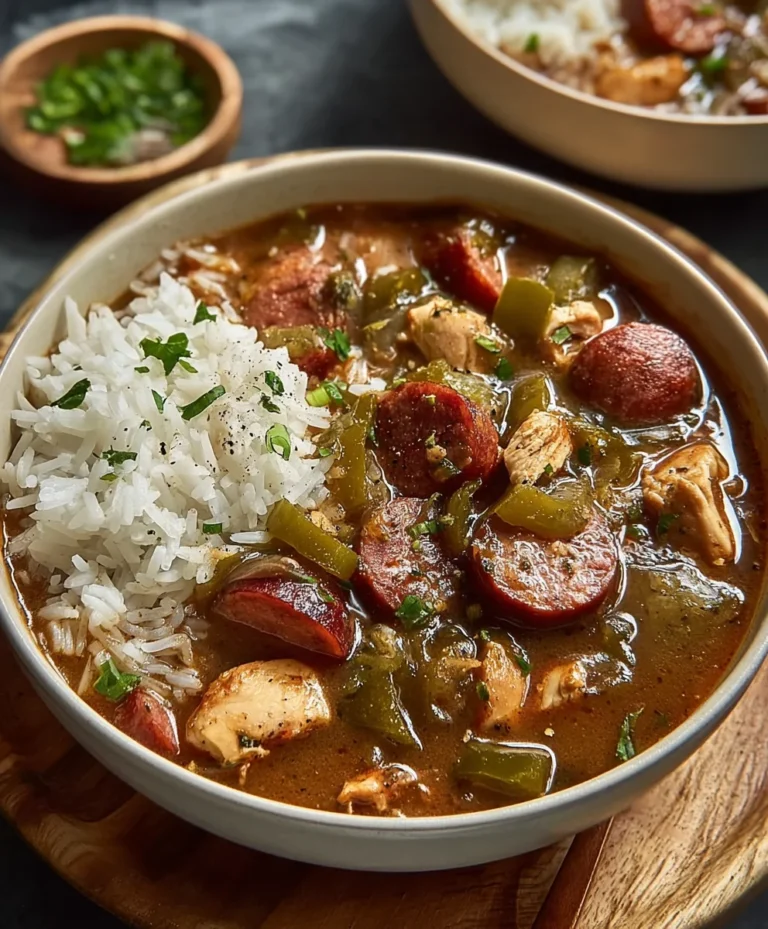 Classic Beef and Sausage Gumbo Recipe – Hearty Southern Flavor