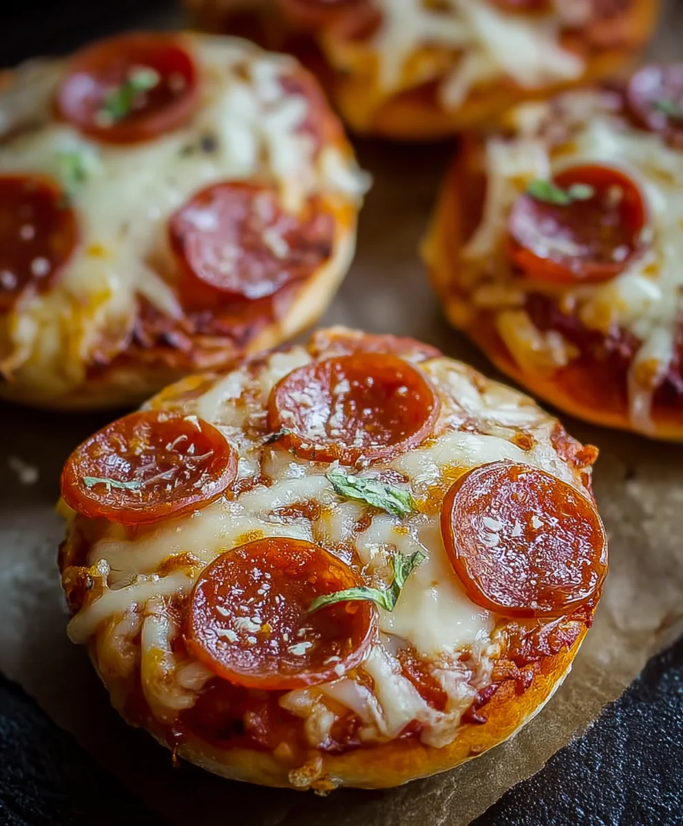 Easy Mini Lunchbox Pizzas-Kid Friendly Meal Idea