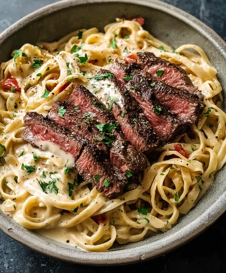 Spicy Cajun Steak Alfredo- Delicious & Easy Recipe