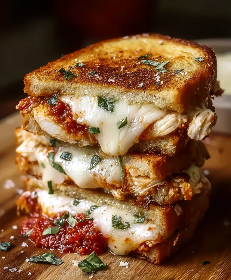 Chicken Parmesan Grilled Cheese- Ultimate Comfort Food