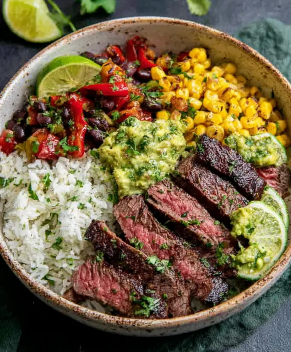 Cilantro Lime Beef Bowl Recipe - Easy & Fresh