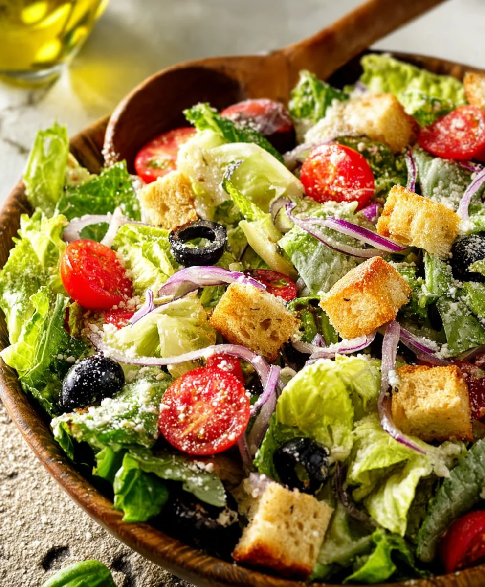 Copycat Olive Garden Salad - Best Copycat Recipe