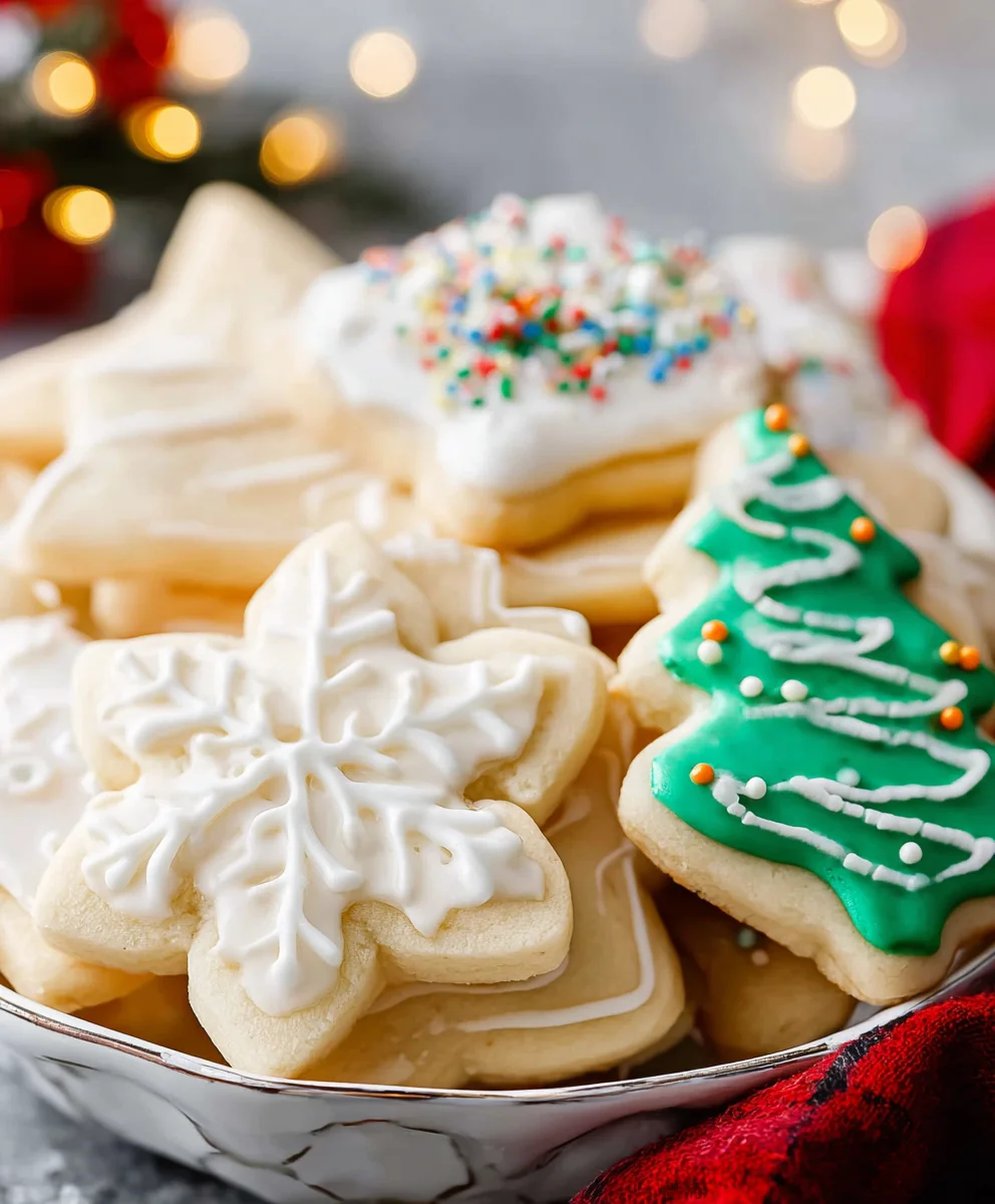 Soft Cutout Sugar Cookies- Perfect Festive Treats