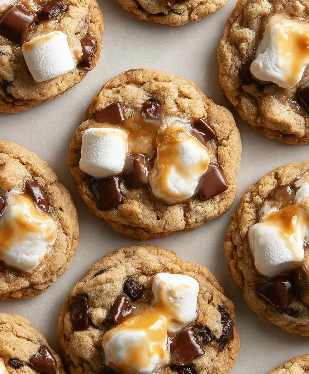 Gooey S'mores Cookies - Easy Chocolate Grabeef ham Treat