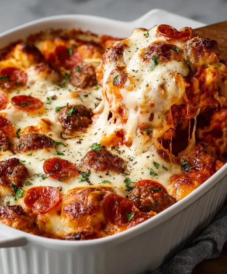 Easy Bubble Up Pizza Casserole – Family Favorite