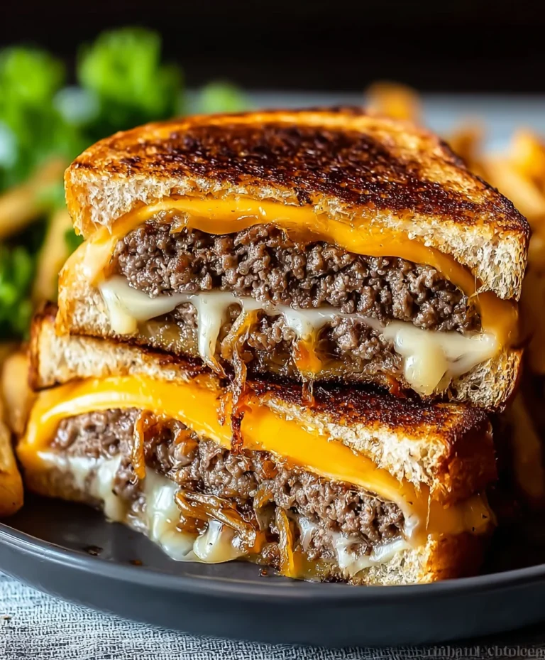 Classic Beef Patty Melt Recipe- Savory & Delicious