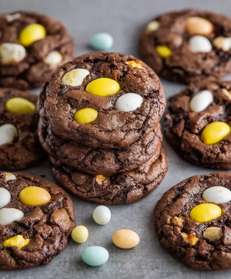 Mini Egg Brownie Cookies-Decadent Delight
