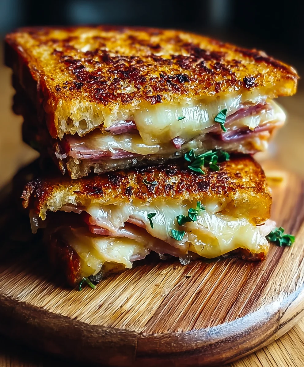 Hash Brown Hawaiian Toastie - Sweet & Savory Fusion