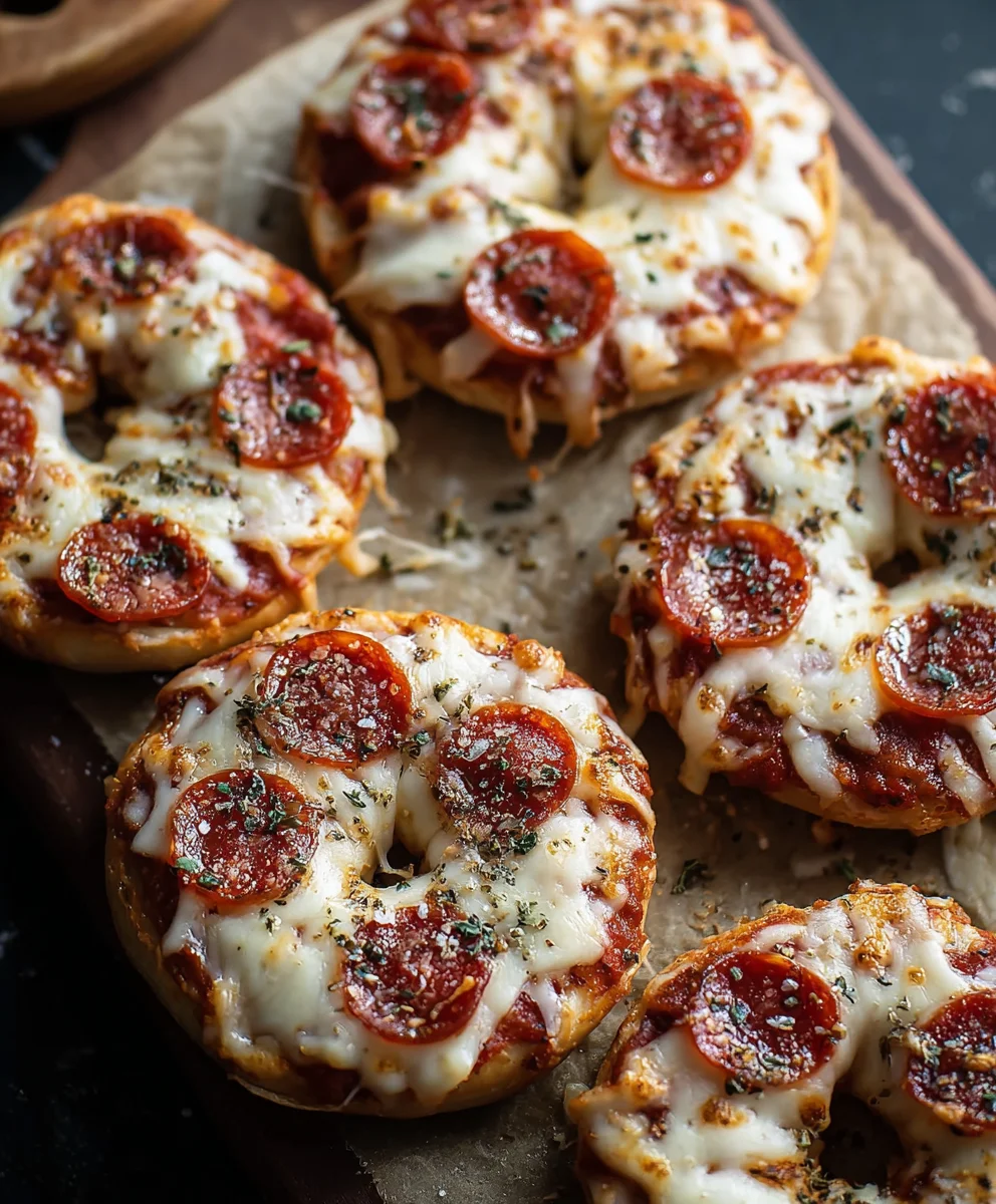 Easy Homemade Pizza Bagels-Quick & Delicious Recipe