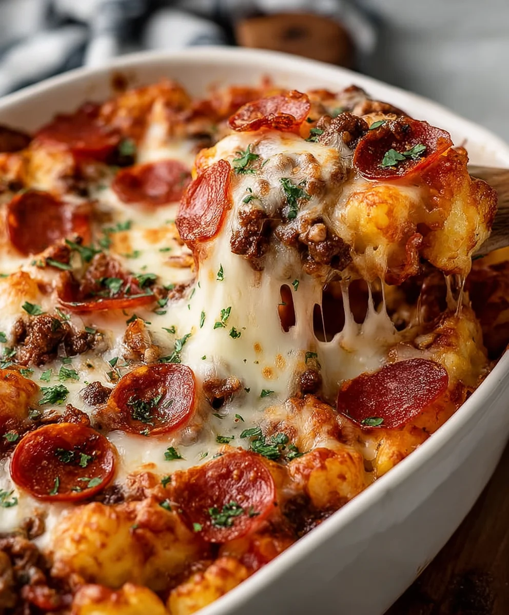Easy Bubble Up Pizza Casserole - Family Favorite