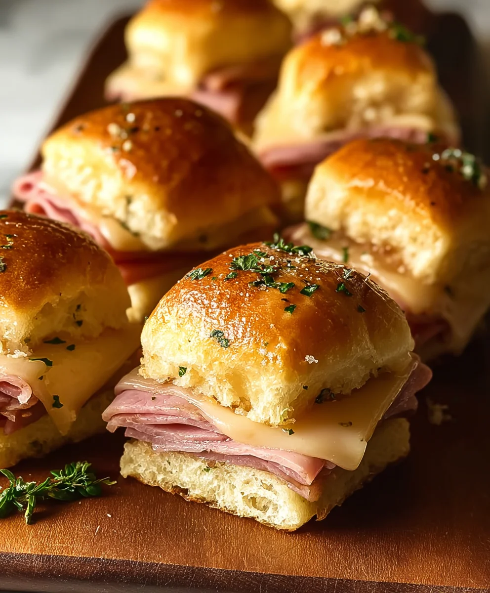 Easy Beef Beef Ham Swiss Sliders Delicious Sandwich Recipe