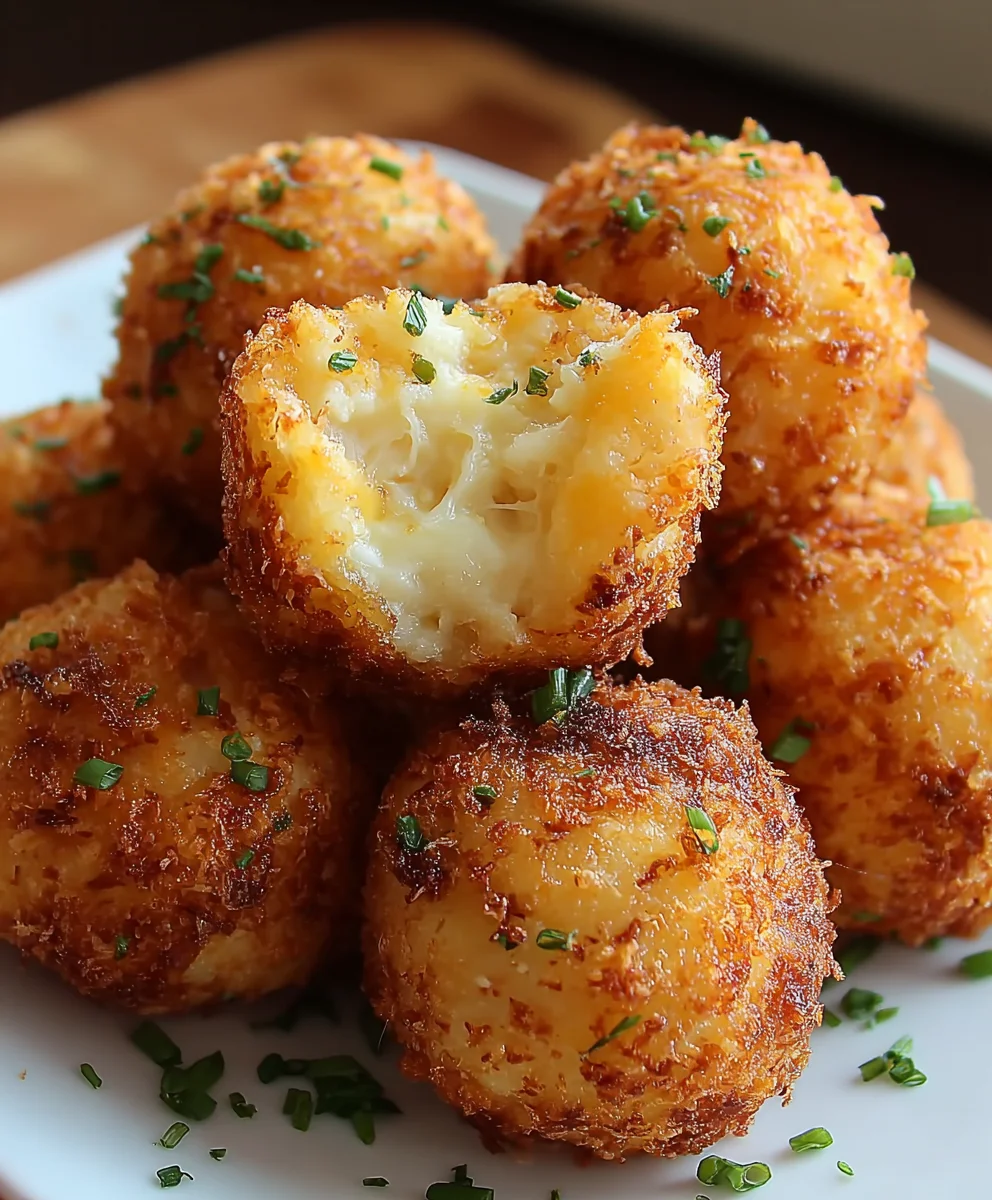 Cheesy Potato Balls Recipe - Easy Appetizer Delight