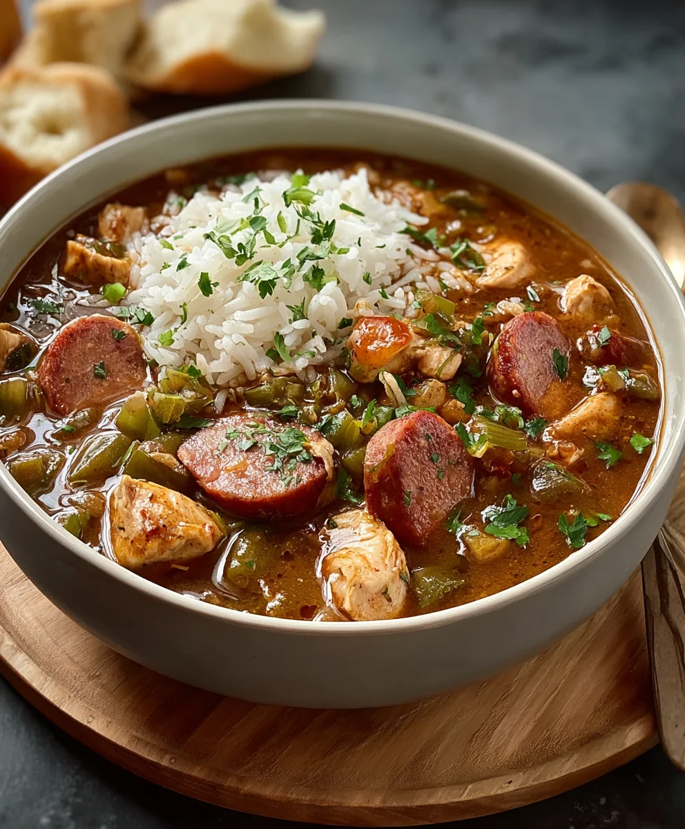 Classic Beef and Sausage Gumbo Recipe - Hearty Southern Flavor