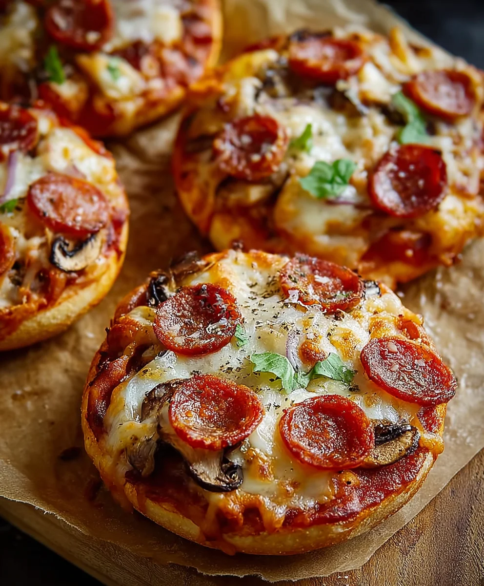 Easy Mini Lunchbox Pizzas-Kid Friendly Meal Idea