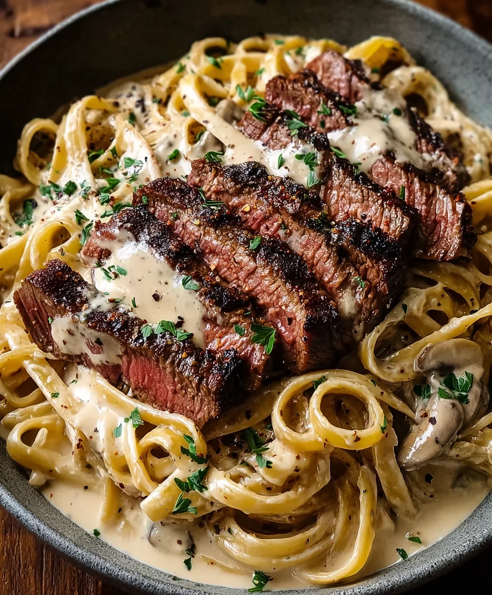 Spicy Cajun Steak Alfredo- Delicious & Easy Recipe