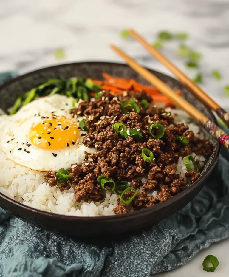 Quick Korean Beef Bowl Easy Weeknight Meal