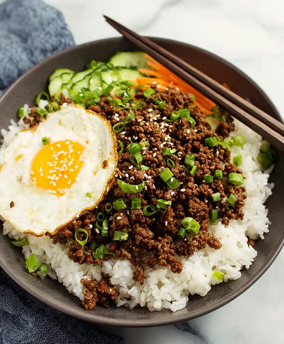 Quick Korean Beef Bowl Easy Weeknight Meal