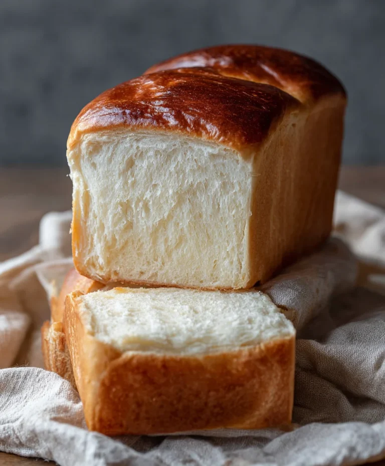 Easy Milk Bread Loaf- Soft & Fluffy Homemade Recipe