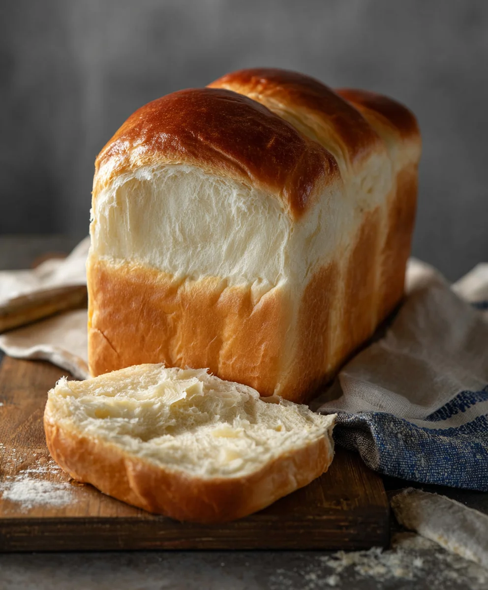 Easy Milk Bread Loaf- Soft & Fluffy Homemade Recipe