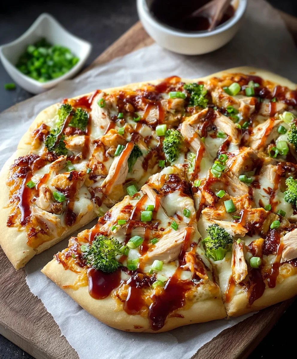Easy Teriyaki Chicken Pizza Recipe - Quick & Delicious