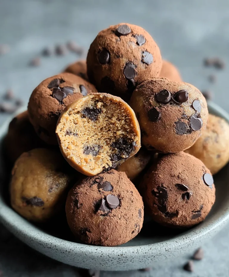 Brookie Protein Balls – Easy Healthy Snack