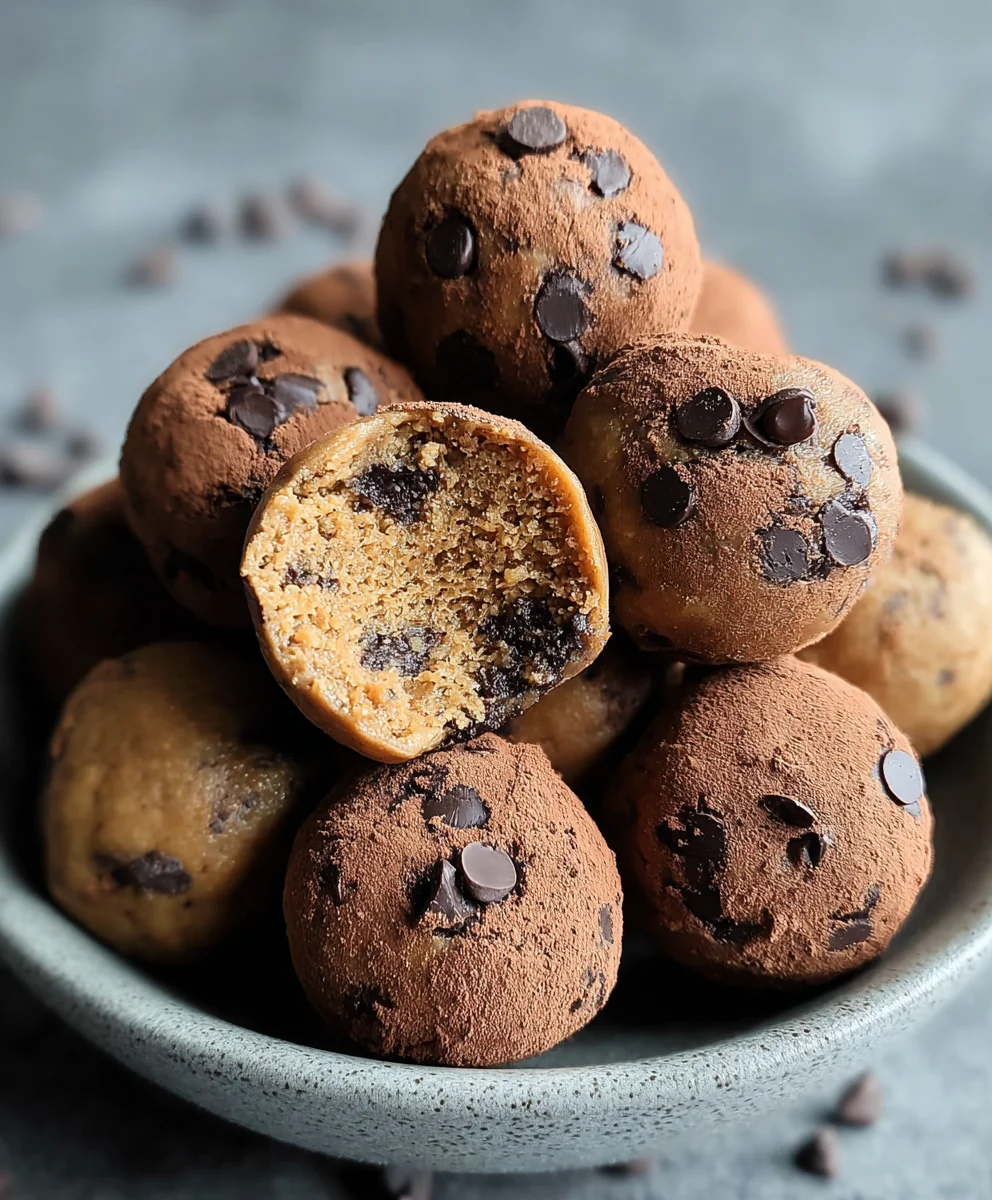 Brookie Protein Balls - Easy Healthy Snack