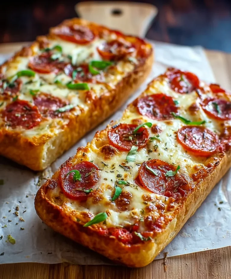 Quick French Bread Pizza – Easy Weeknight Dinner Recipe