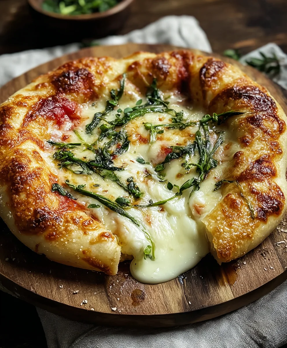 Stuffed Brie Cheese Pizza- Decadent & Delicious Recipe