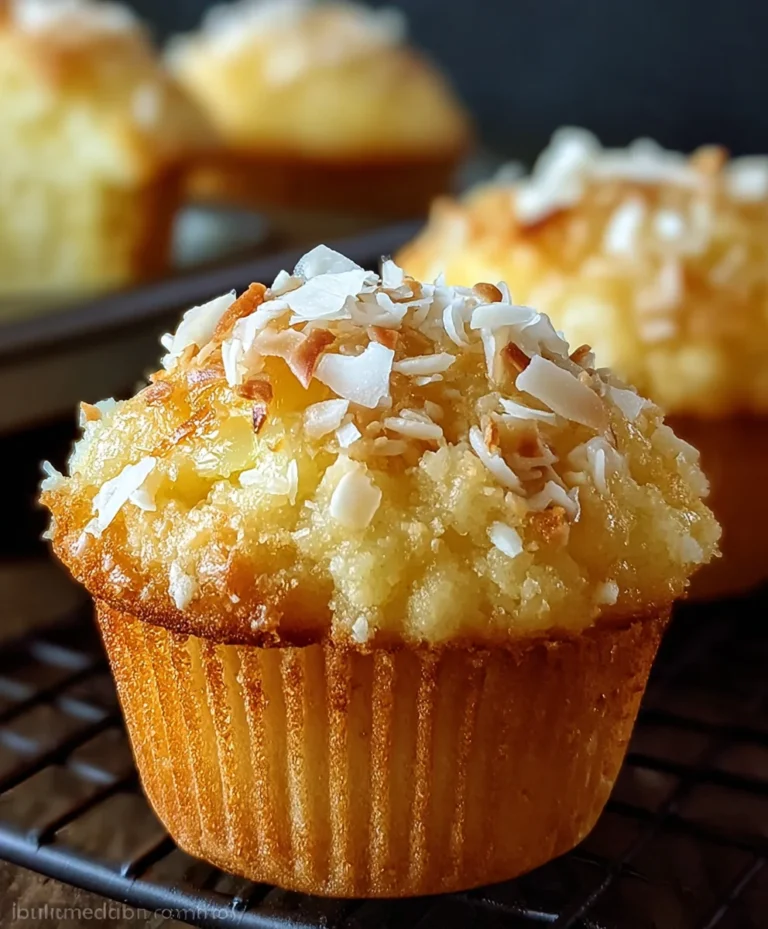 Pineapple Coconut Muffins – Tropical Non-Non-Non-Alcoholic Alternativeic Treat