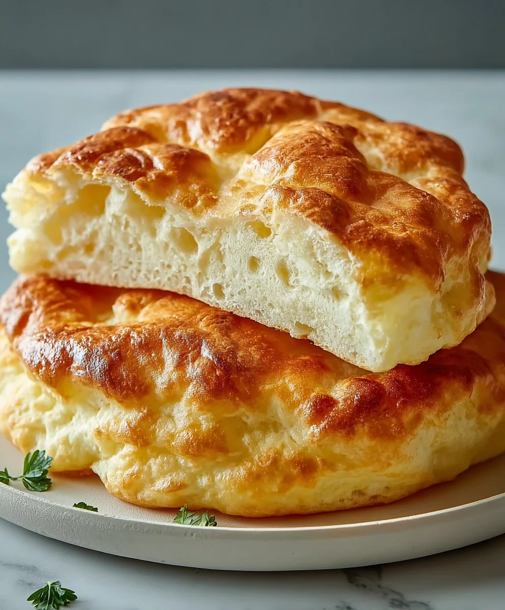 Fluffy Cottage Cheese Cloud Bread-Easy Recipe