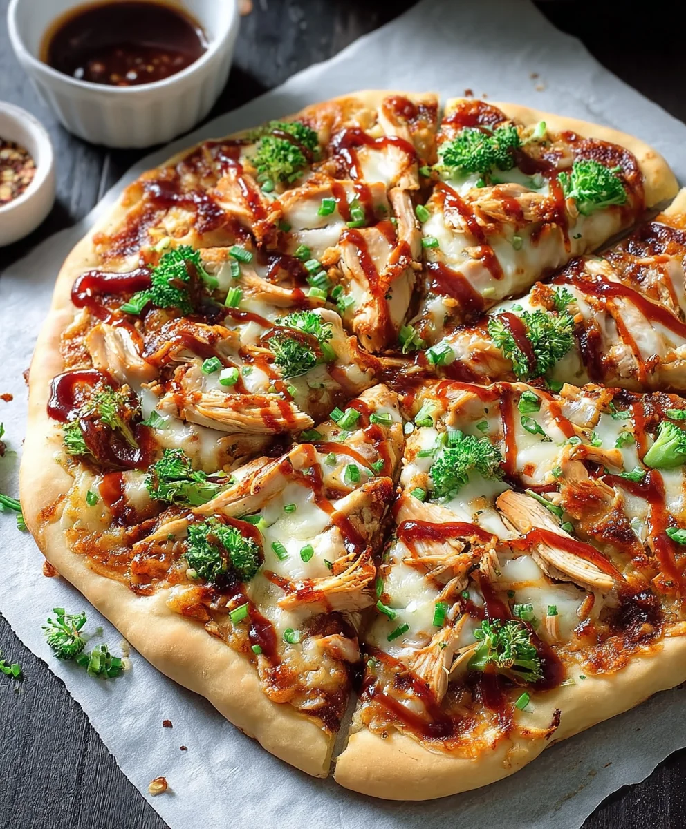Easy Teriyaki Chicken Pizza Recipe - Quick & Delicious