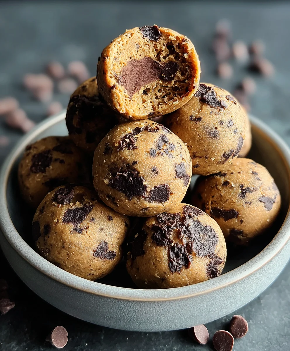 Brookie Protein Balls - Easy Healthy Snack