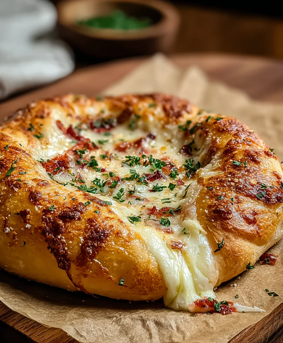 Stuffed Brie Cheese Pizza- Decadent & Delicious Recipe
