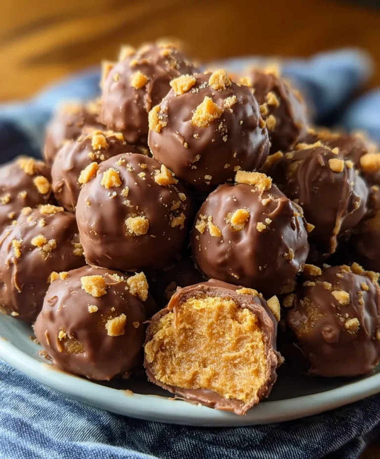 Easy Butterfinger Balls-No-Bake Treat