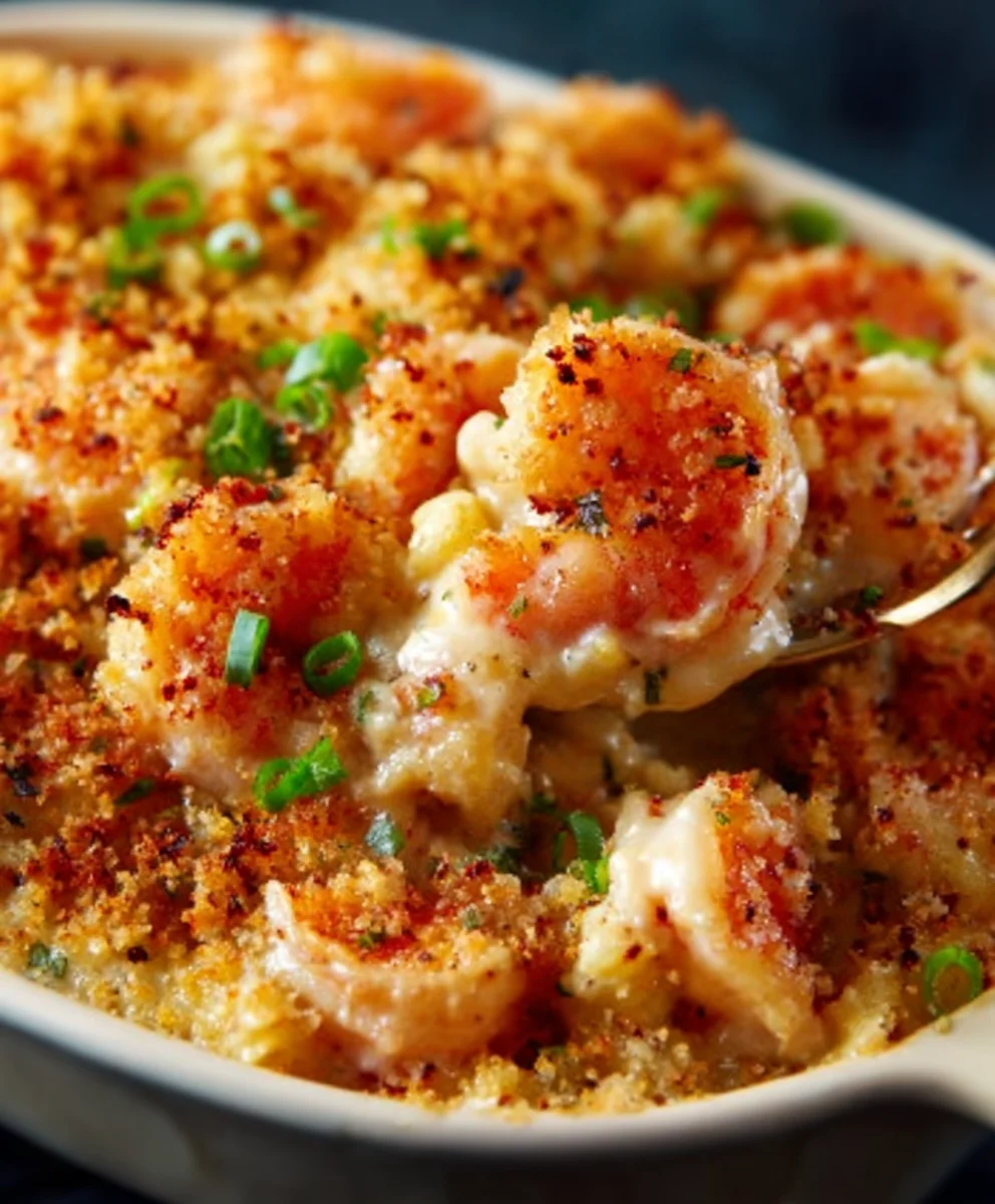 Easy Shrimp Casserole - Delicious & Creamy Recipe