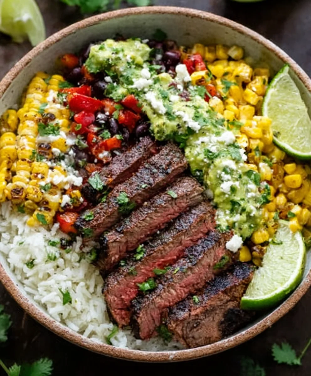 Cilantro Lime Beef Bowl Recipe - Easy & Fresh