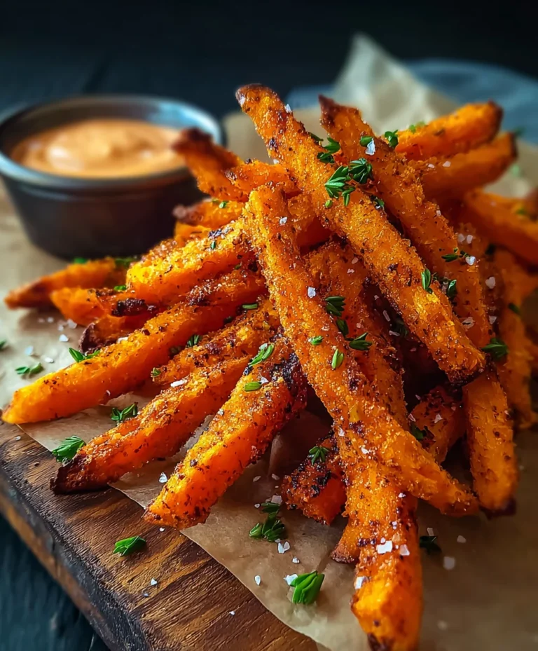 Crispy Oven Baked Sweet Potato Fries Recipe