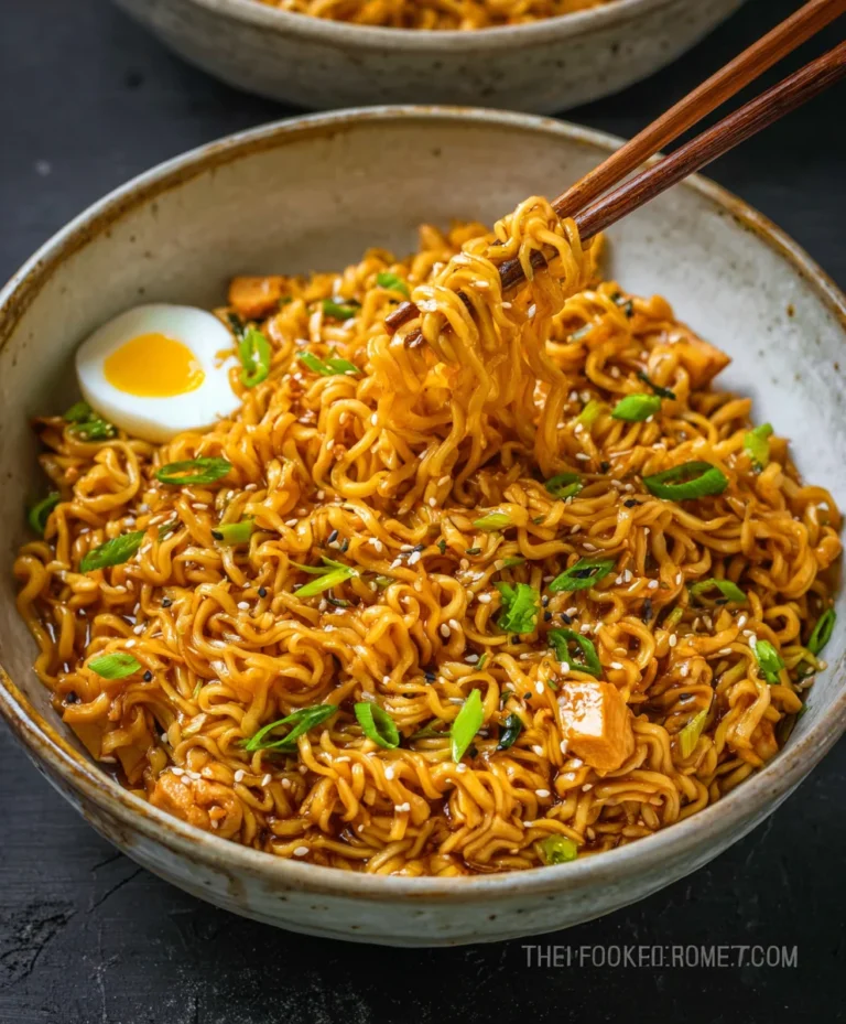Easy Saucy Ramen Noodles Recipe – Quick & Delicious