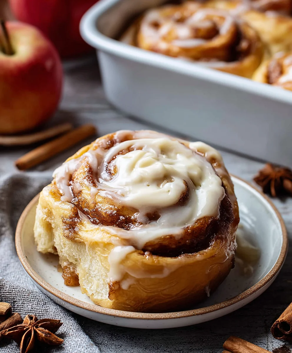Cozy Apple Cinnamon Rolls Recipe - Warm & Sweet Comfort