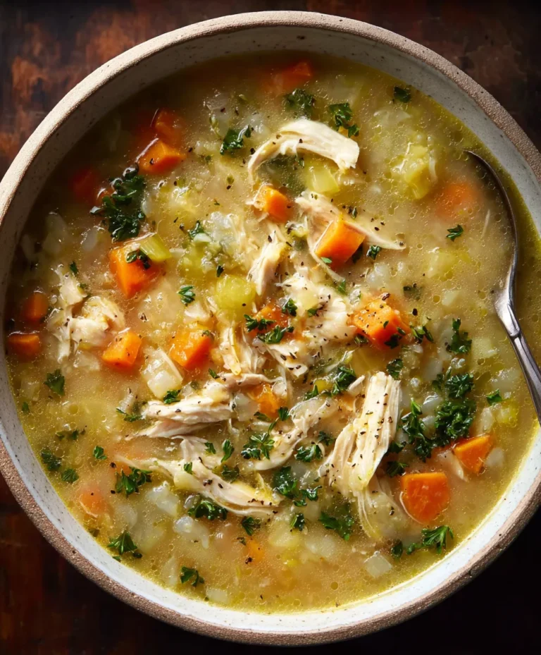 Anti-Inflammatory Chicken Soup – Boost Your Health