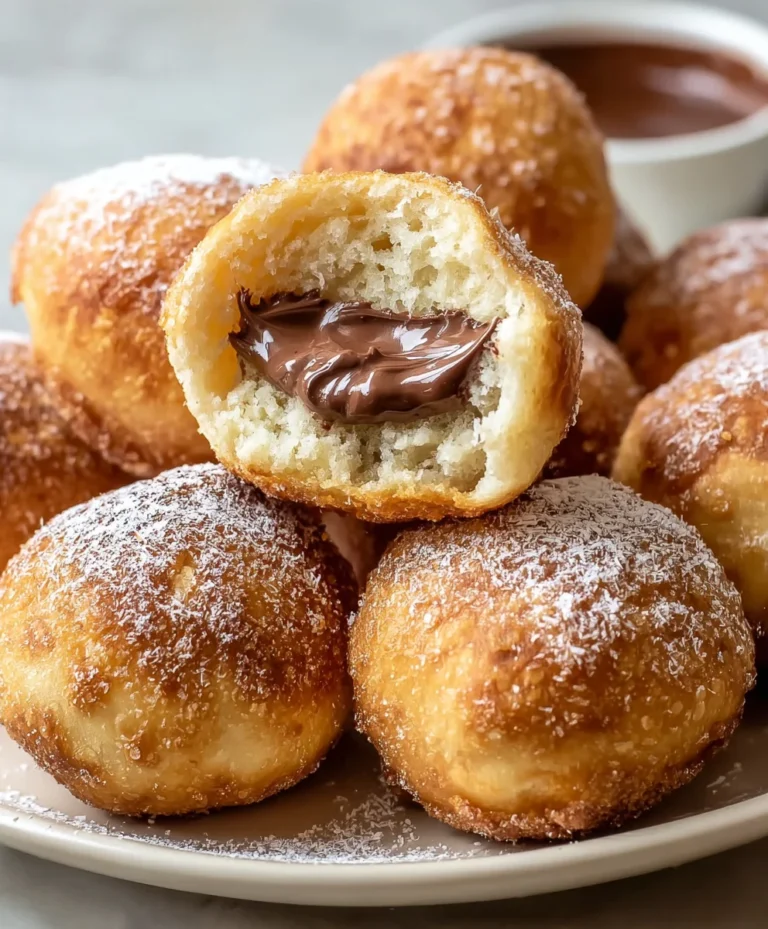 Air Fryer Nutella Bombs – Easy Dessert Recipe