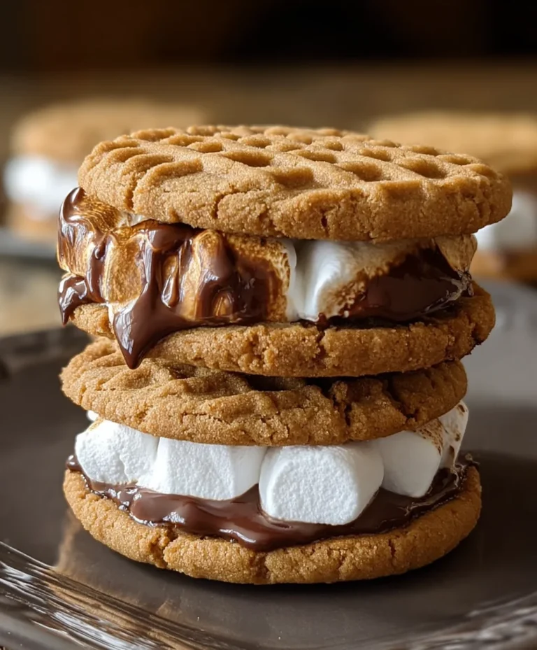 Peanut Butter S’mores Cookies-Irresistible Treat
