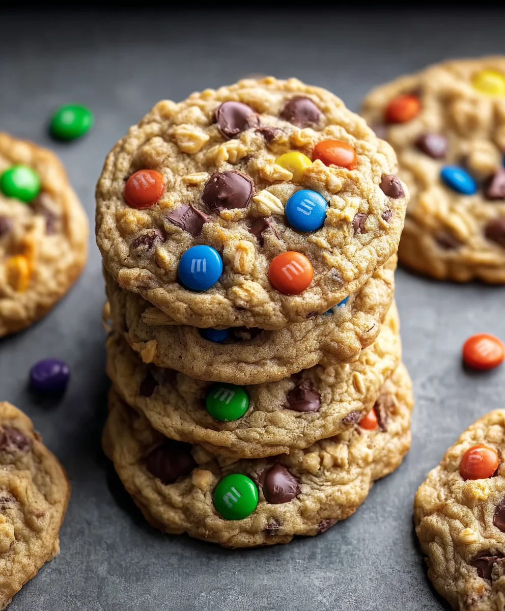 Best Monster Cookie Recipe-Kid Friendly Fun