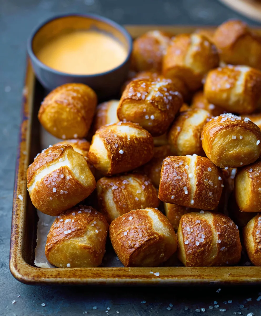 Easy Soft Pretzel Bites Recipe-Homemade Snack Perfection