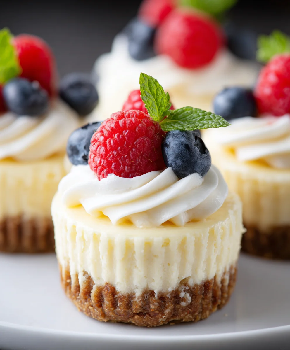 Best Mini Cheesecake Recipe-Creamy Delight