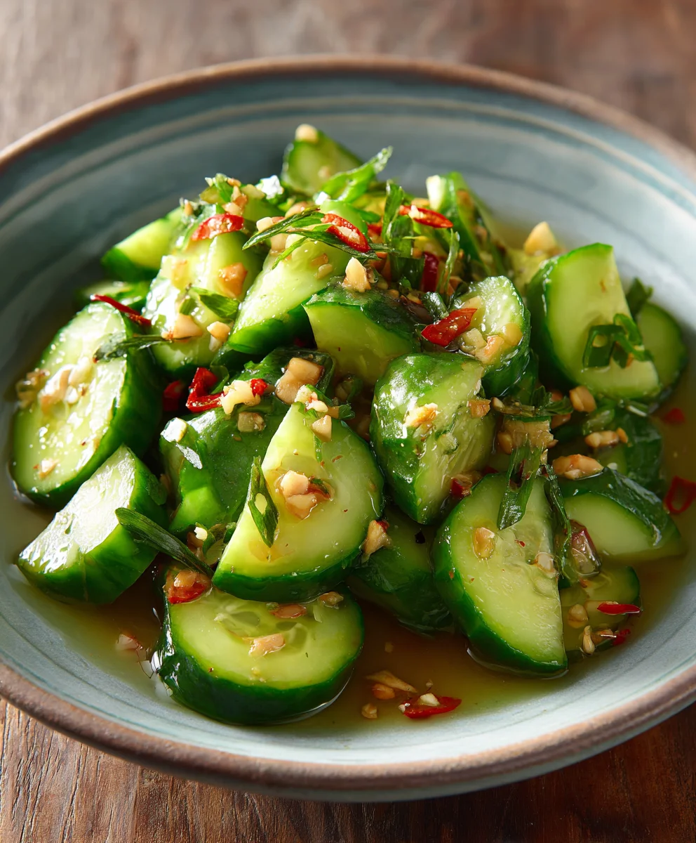 Easy Asian Cucumber Salad - Quick & Refreshing Recipe