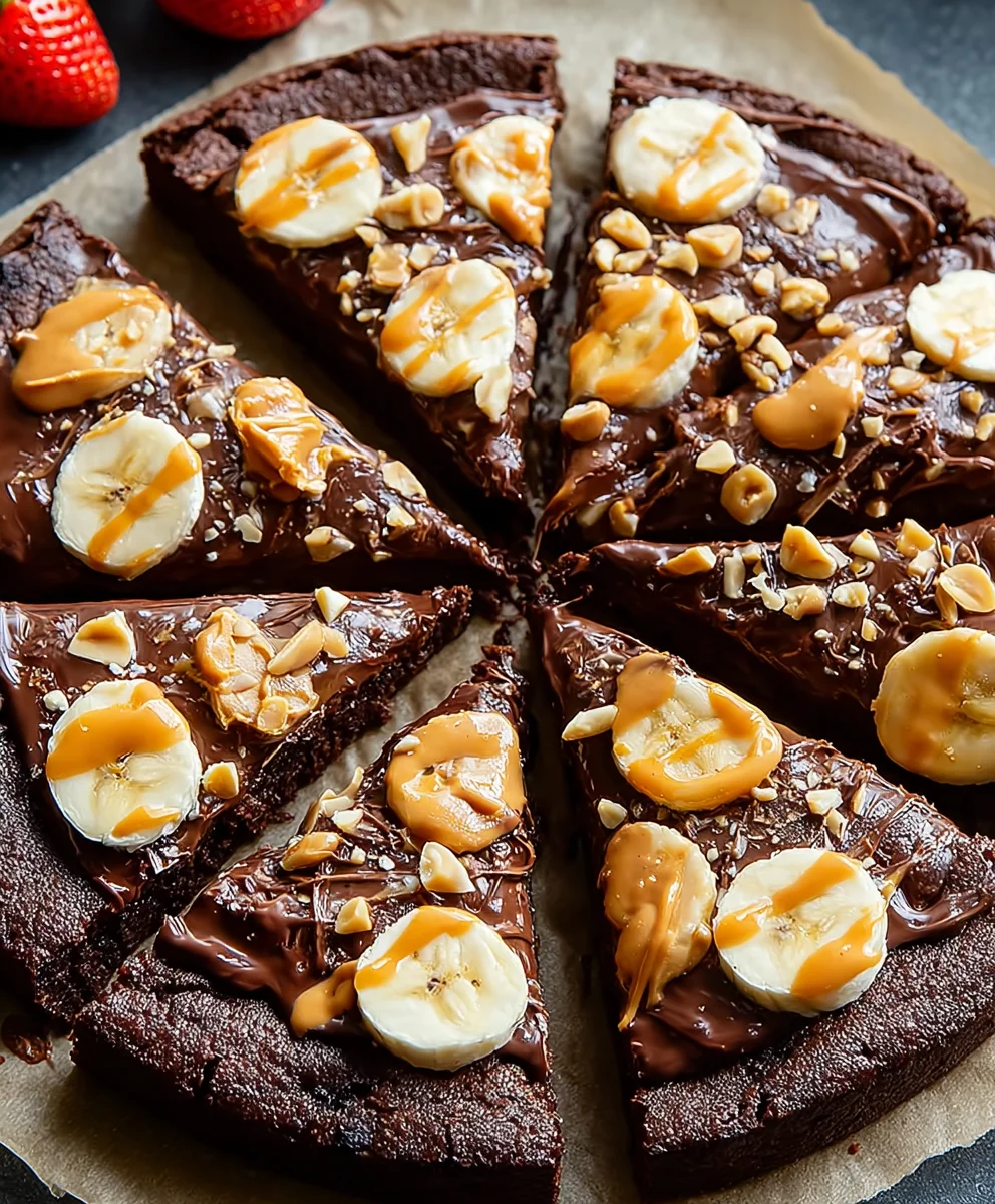 Decadent Chocolate Peanut Butter Pizza Recipe