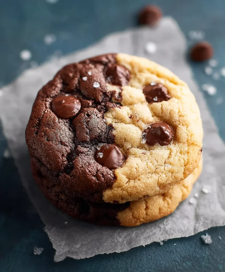 Chewy Brookie Cookies – The Ultimate Brownie-Cookie Hybrid