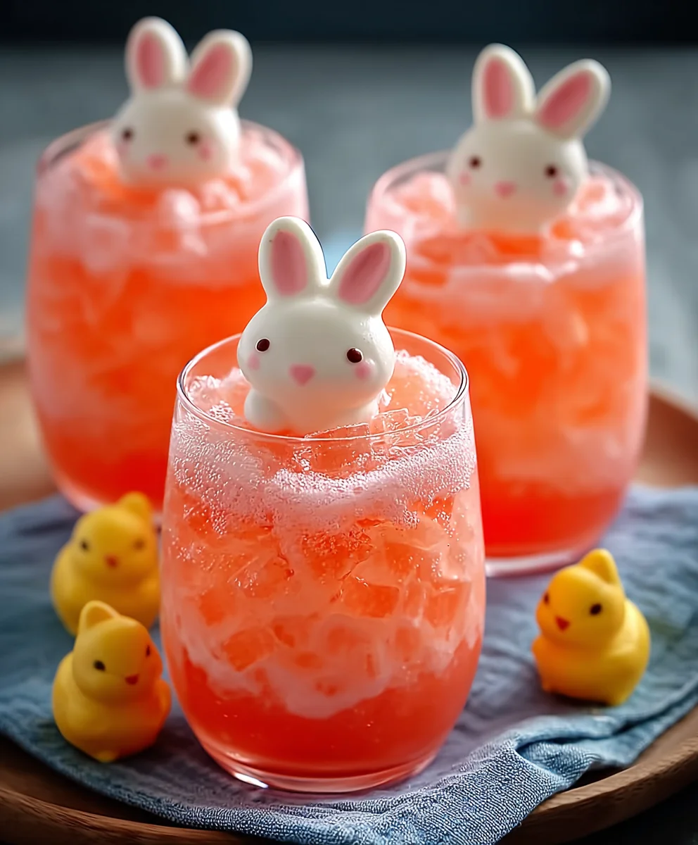 Easter Bunny Punch- Delightful Non-Non-Non-Alcoholic Alternativeic Drink