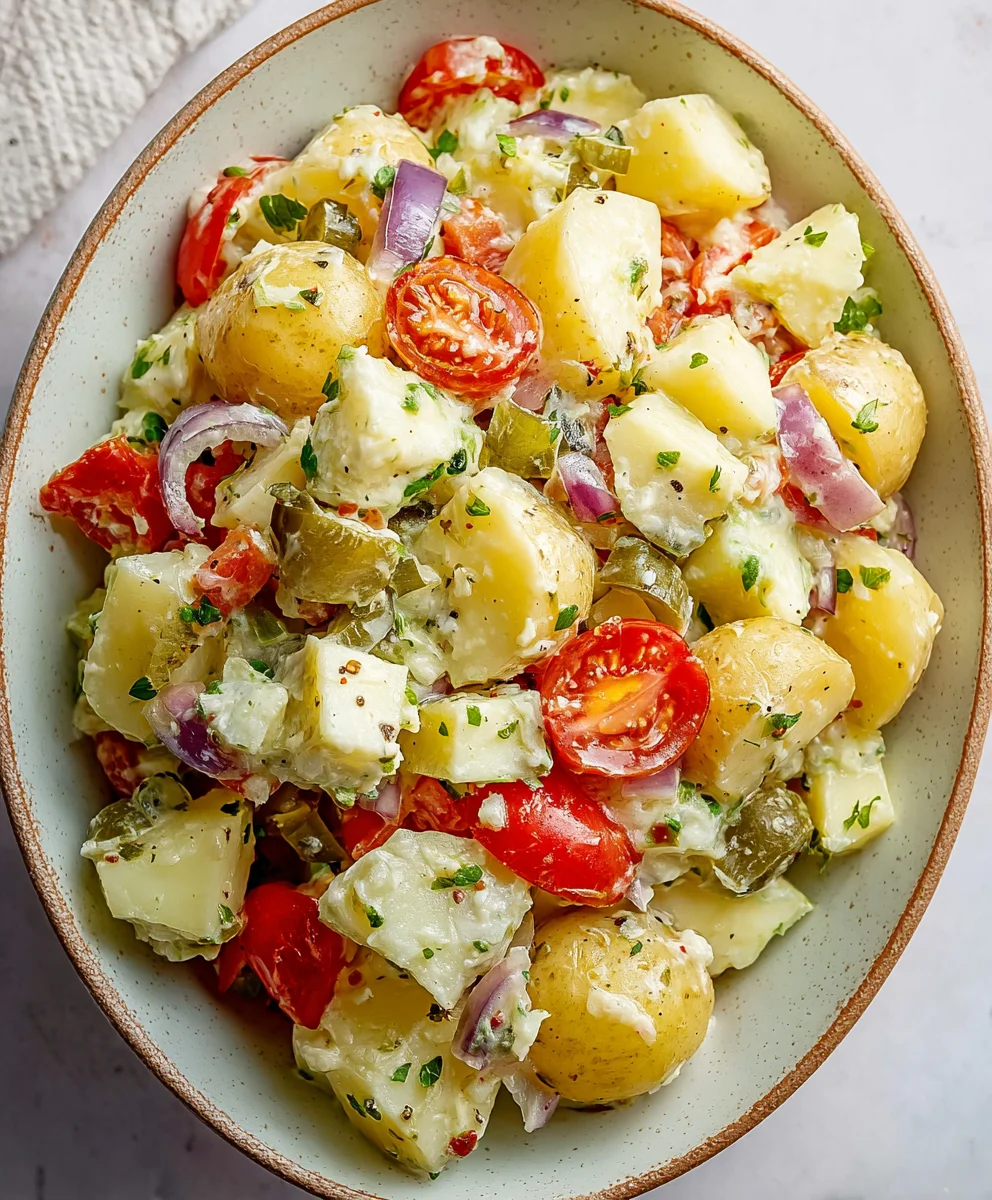 Best Italian Potato Salad Recipe - Easy & Delicious